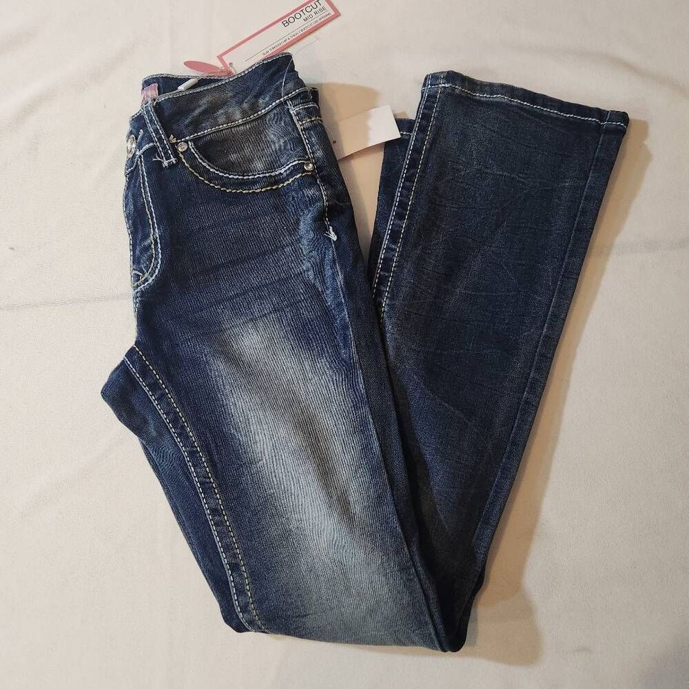 True‎ Luck Bootcut Mid Rise Jeans Size 5/6